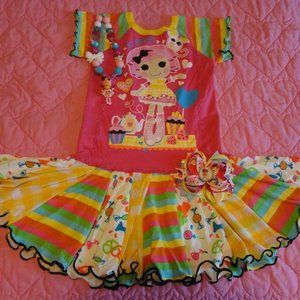 So Sweet Lalaloopsy Upcycled Dress Set
